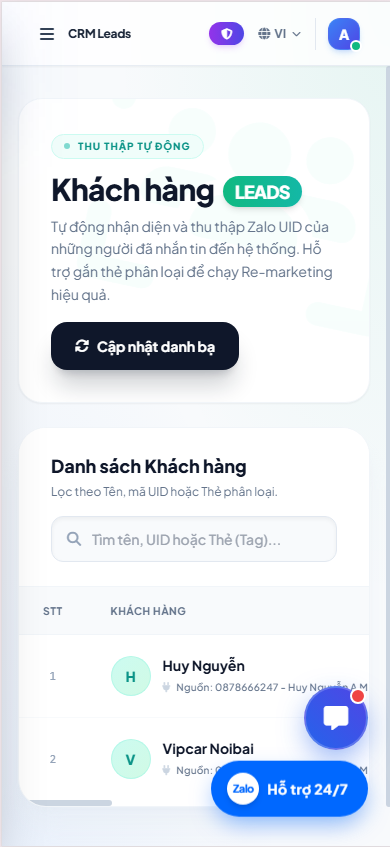 Live Chat Mobile